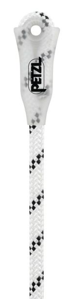 Cuerda Semiestática AXIS 11mm 40mts Blanco con Terminal Cosido